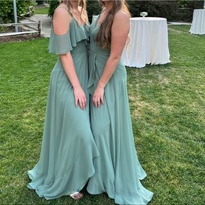 Sage Green Bridesmaid Dress